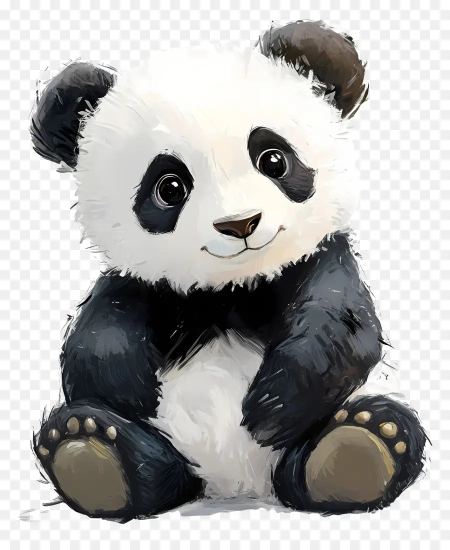 Ours Panda，Panda Mignon PNG