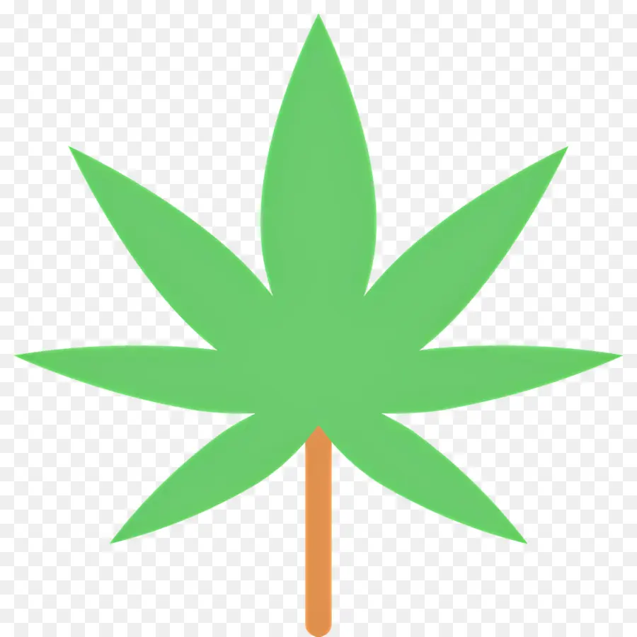 Feuille De Cannabis，Feuille PNG