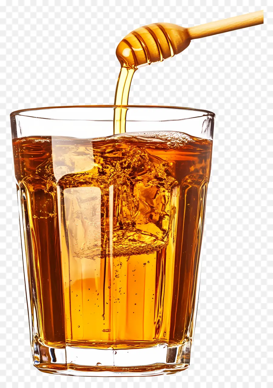 Miel Qui Coule，Boisson Au Miel PNG