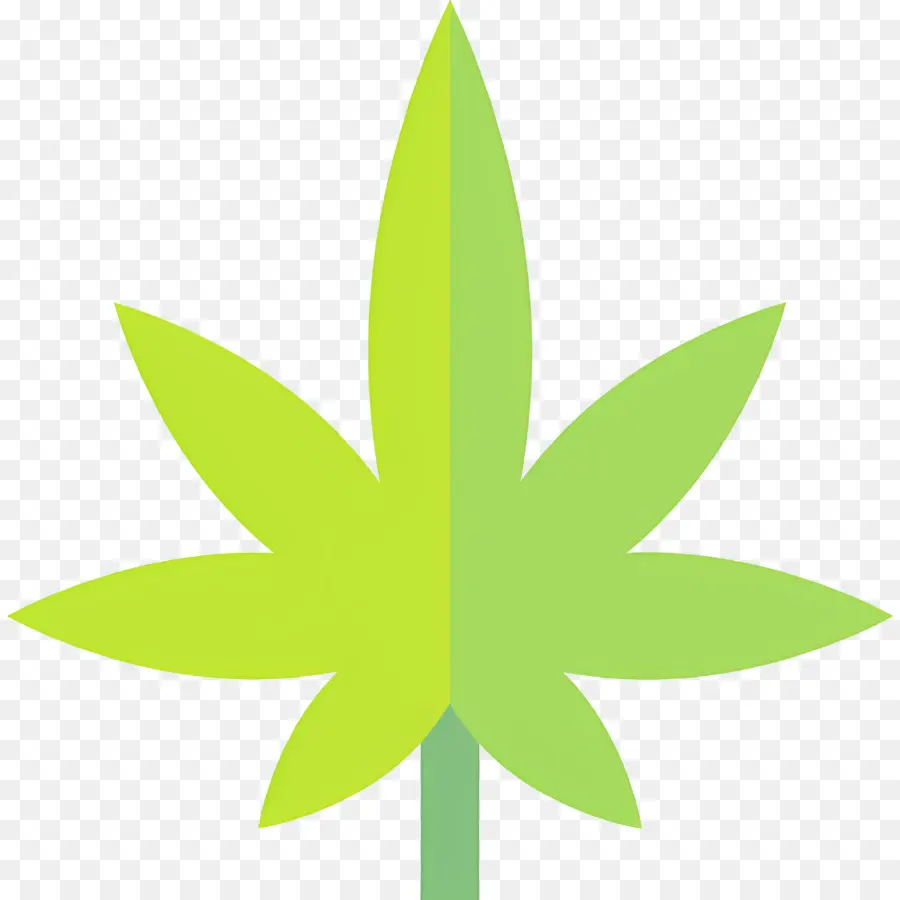 Feuille De Cannabis，Feuille PNG