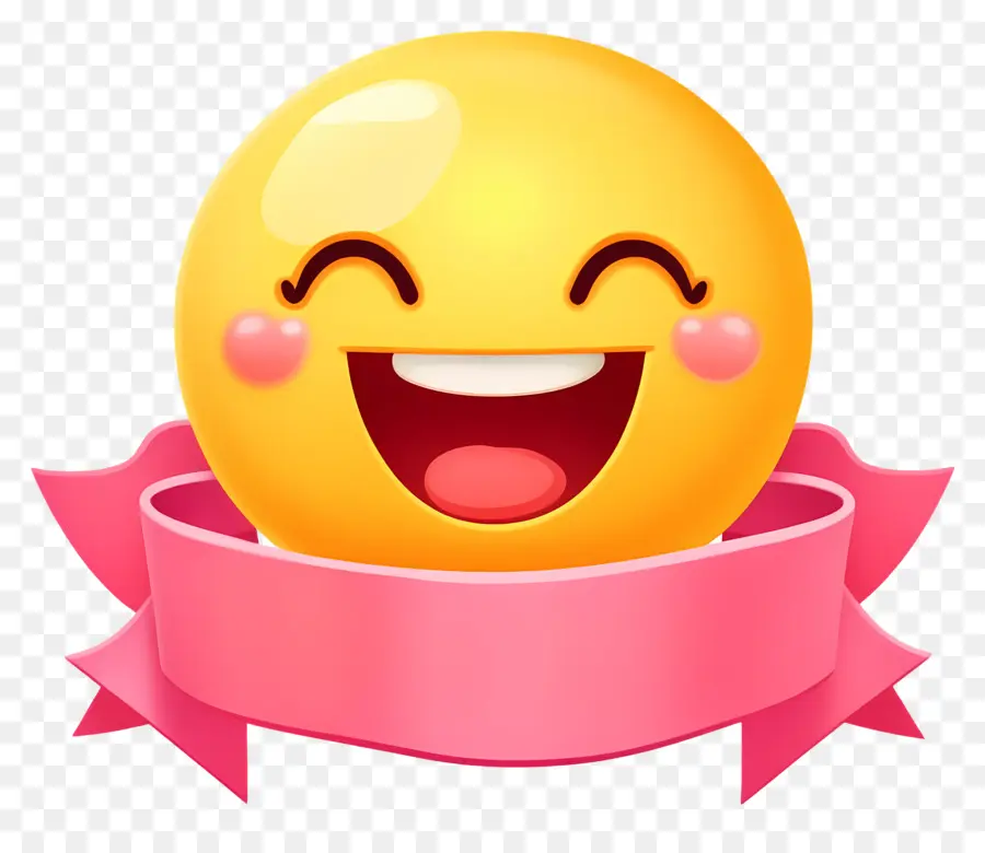 Anniversaire Emoji，Visage Souriant PNG