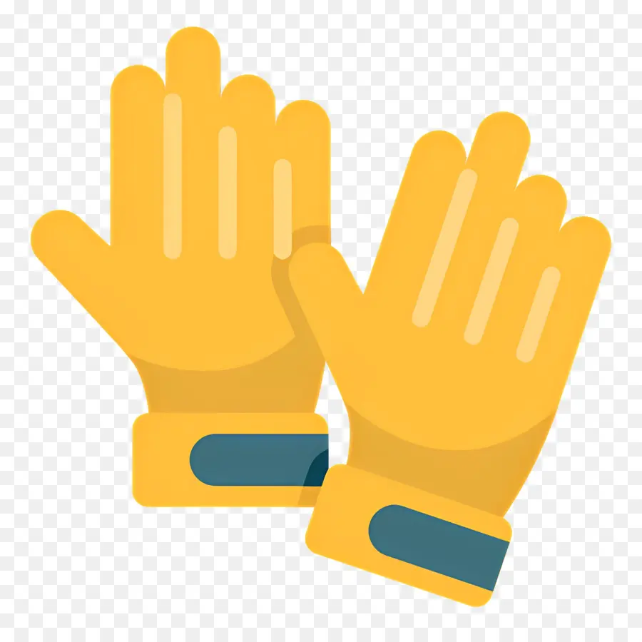 Gants，Gants Jaunes PNG