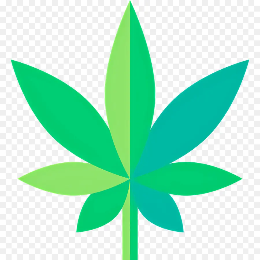 Feuille De Cannabis，Feuille PNG