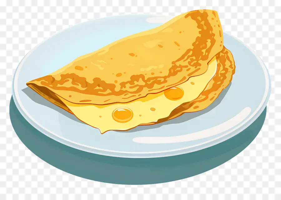 Omelette Au Fromage，Petit Déjeuner PNG