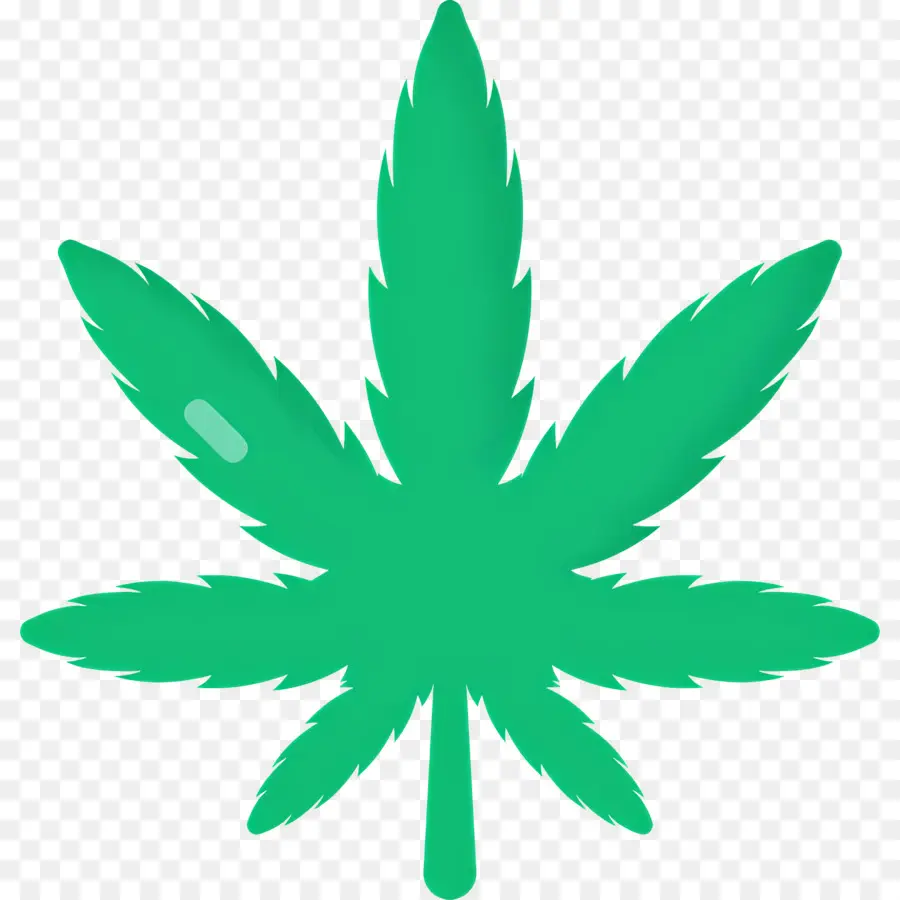 Feuille De Cannabis，Feuille PNG