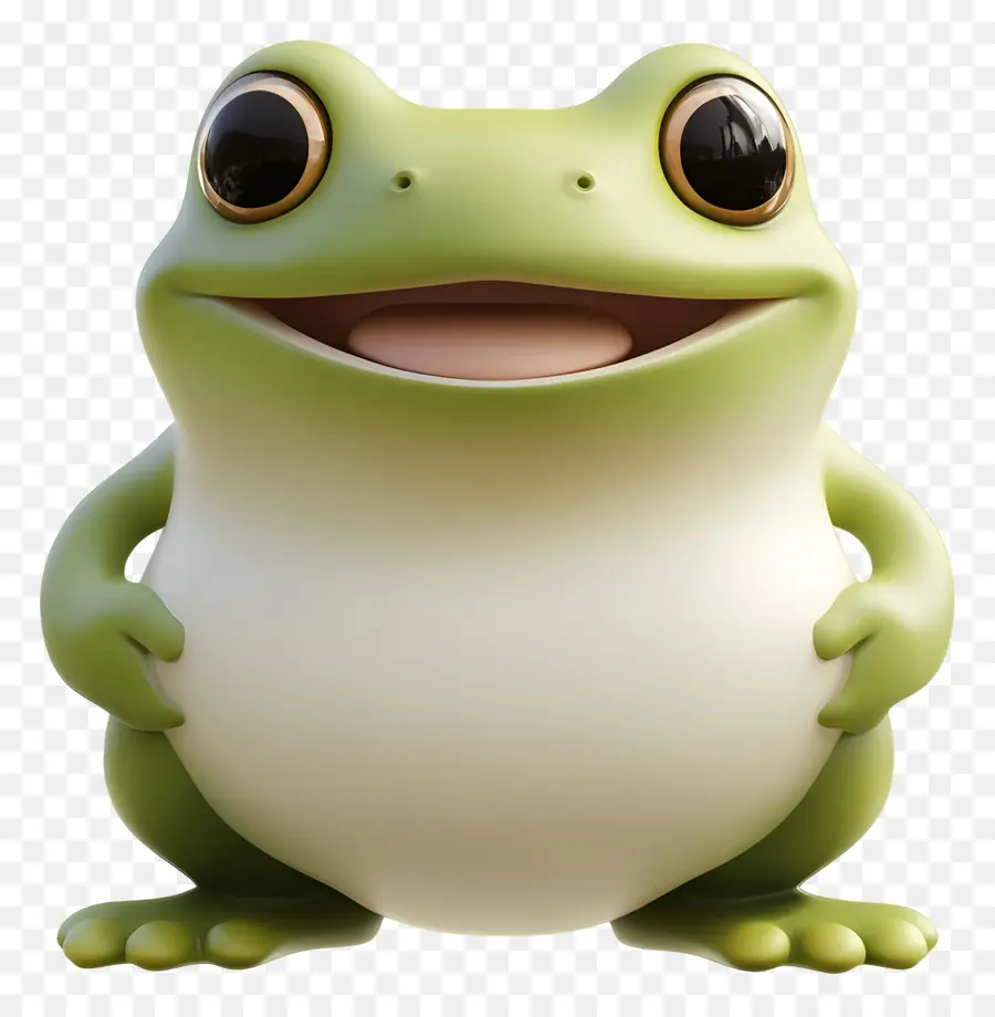 Grenouille Kawaii，Grenouille PNG