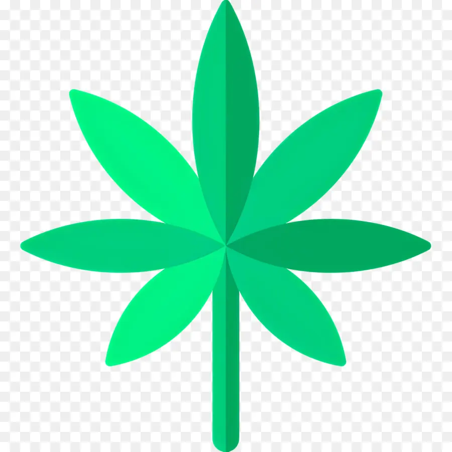 Feuille De Cannabis，Feuille PNG