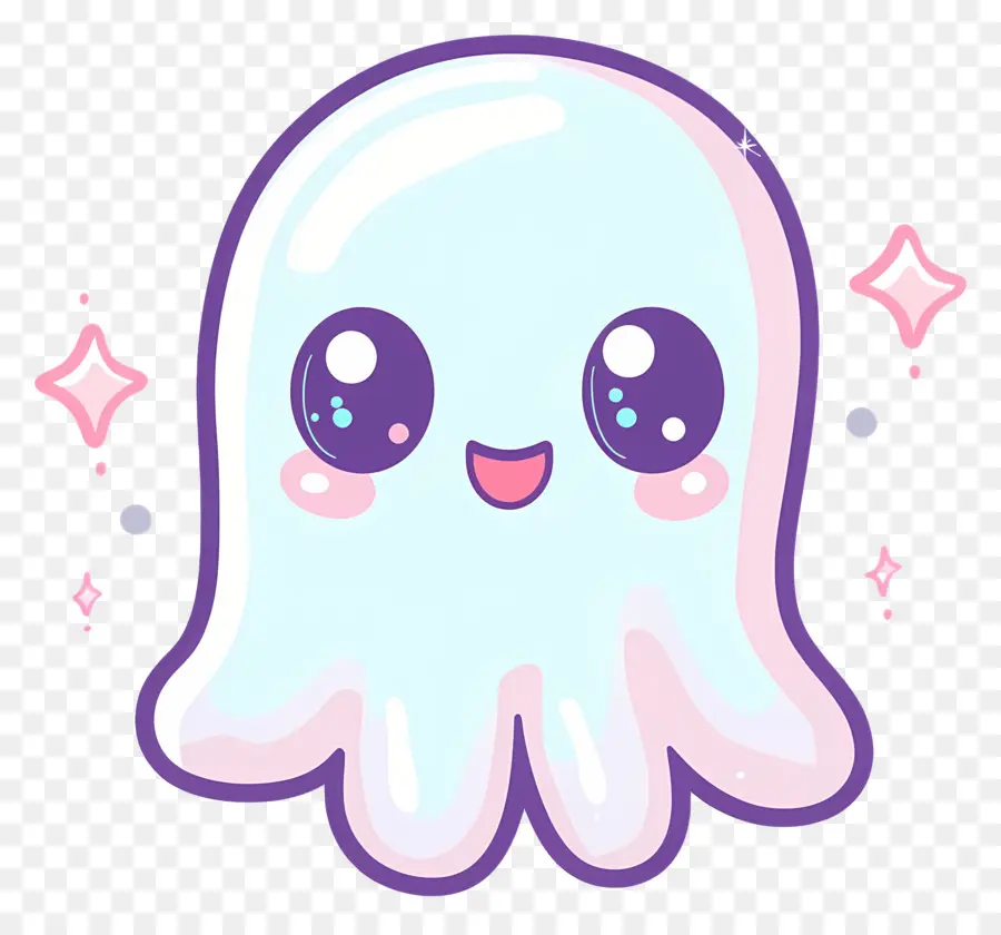 Fantôme Kawaii，Fantôme Mignon PNG