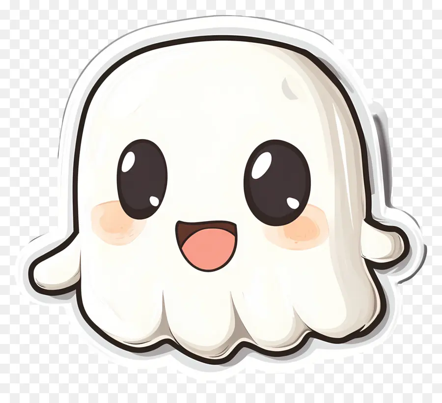 Fantôme Kawaii，Fantôme Mignon PNG