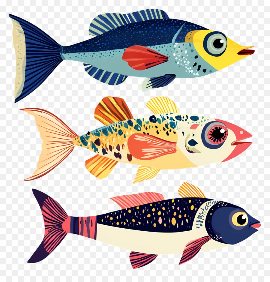 Groupe De Poissons，Poisson PNG