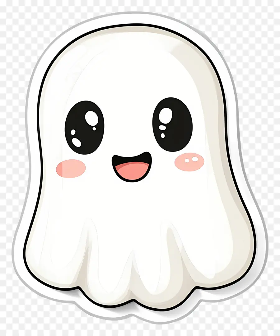 Fantôme Kawaii，Fantôme Mignon PNG