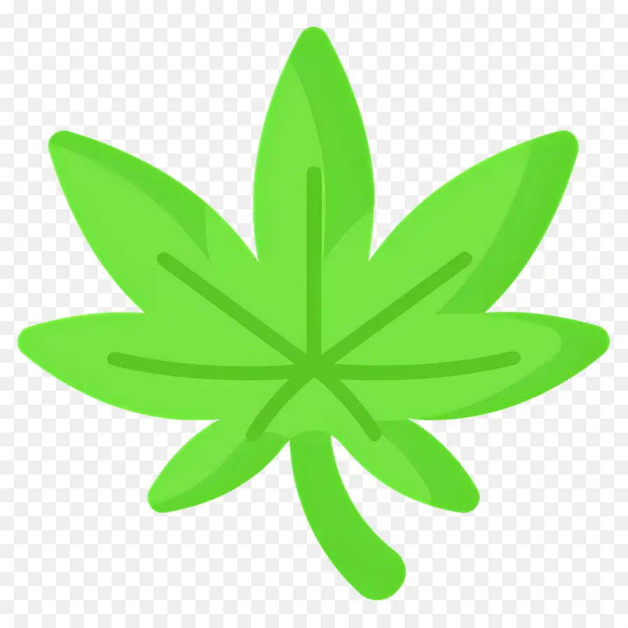 Feuille De Cannabis，Feuille PNG