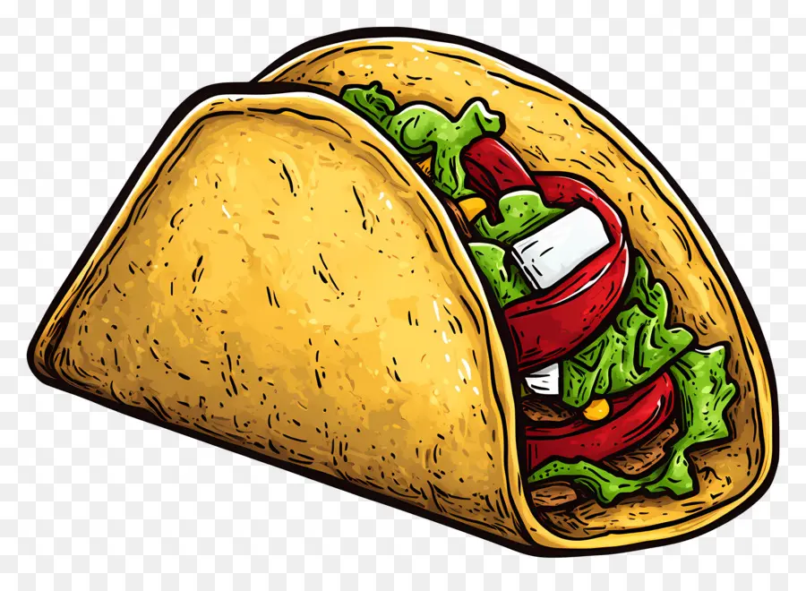 Tacos，Laitue PNG