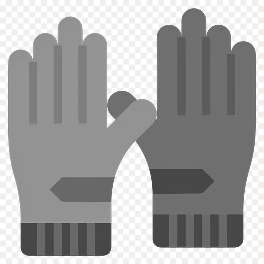 Gants，Gants Gris PNG