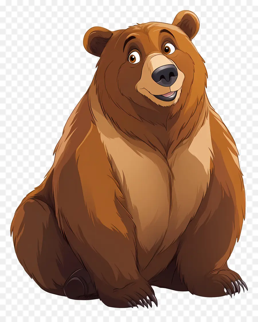 Grizzly，Ours Brun PNG