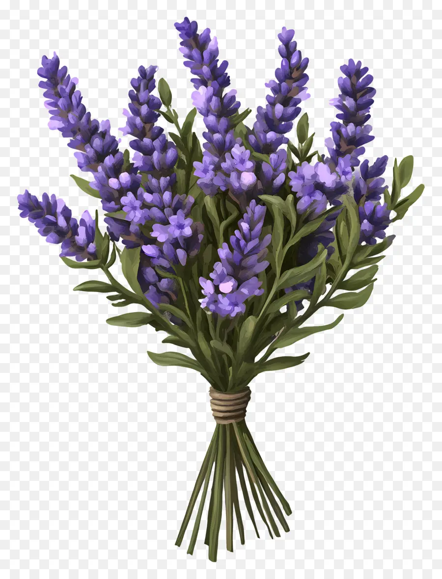 Bouquet De Lavande，Lavande PNG