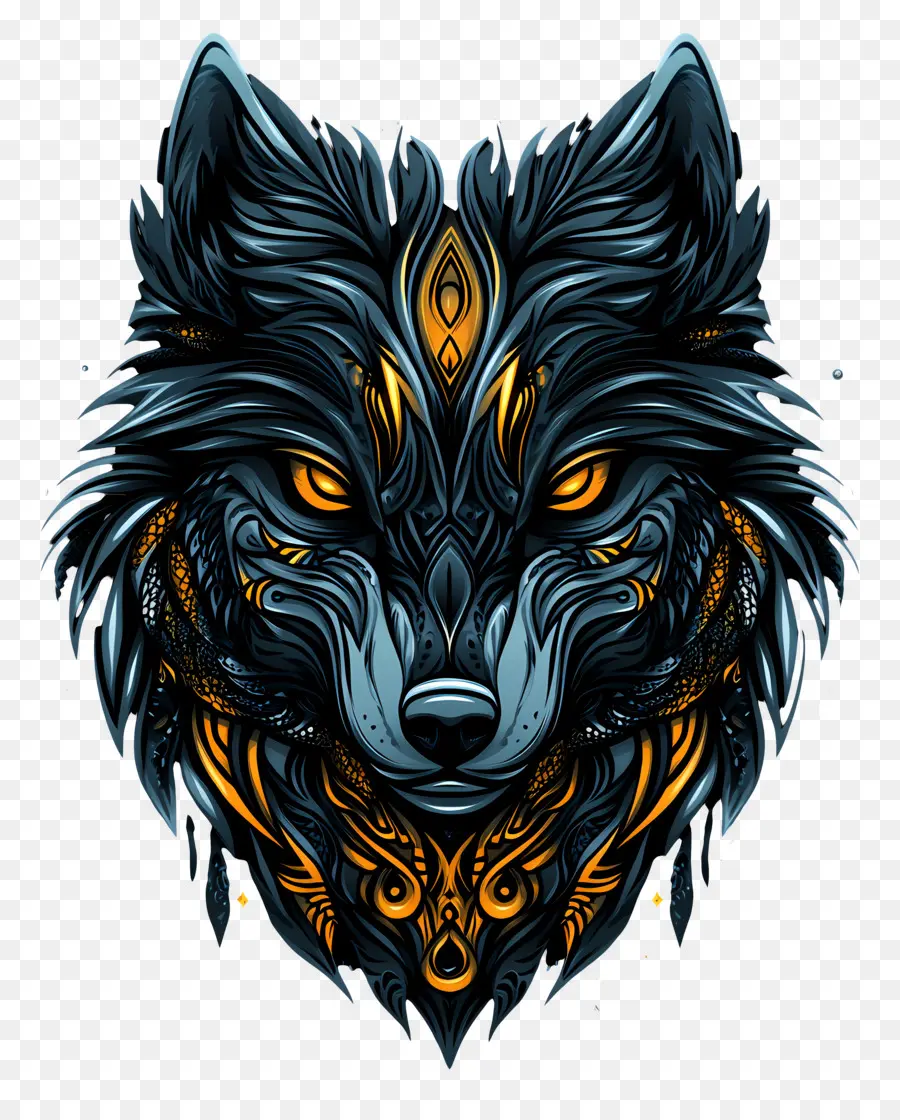 Loup Fantastique，Tête De Loup PNG