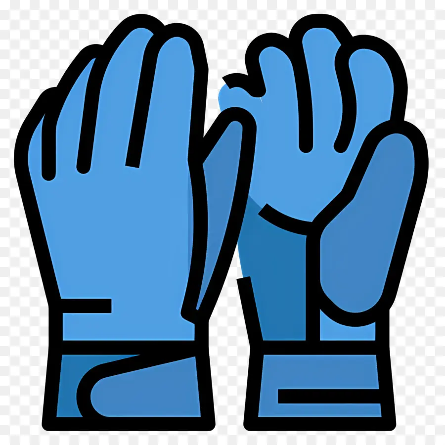 Gants，Gants Bleus PNG