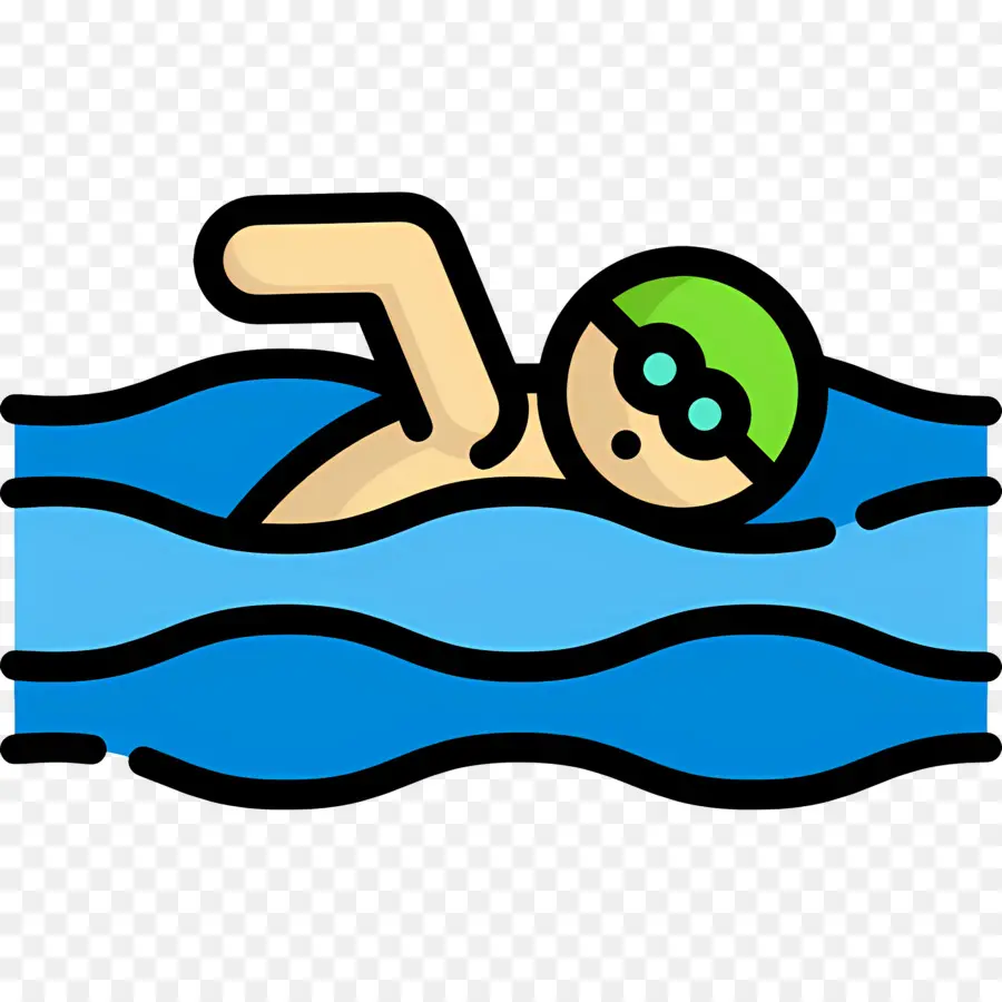 Nageur，Natation PNG