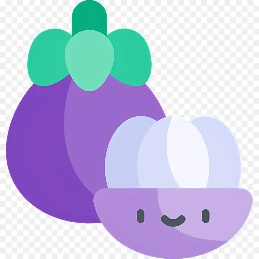 Mangoustan，Violet PNG