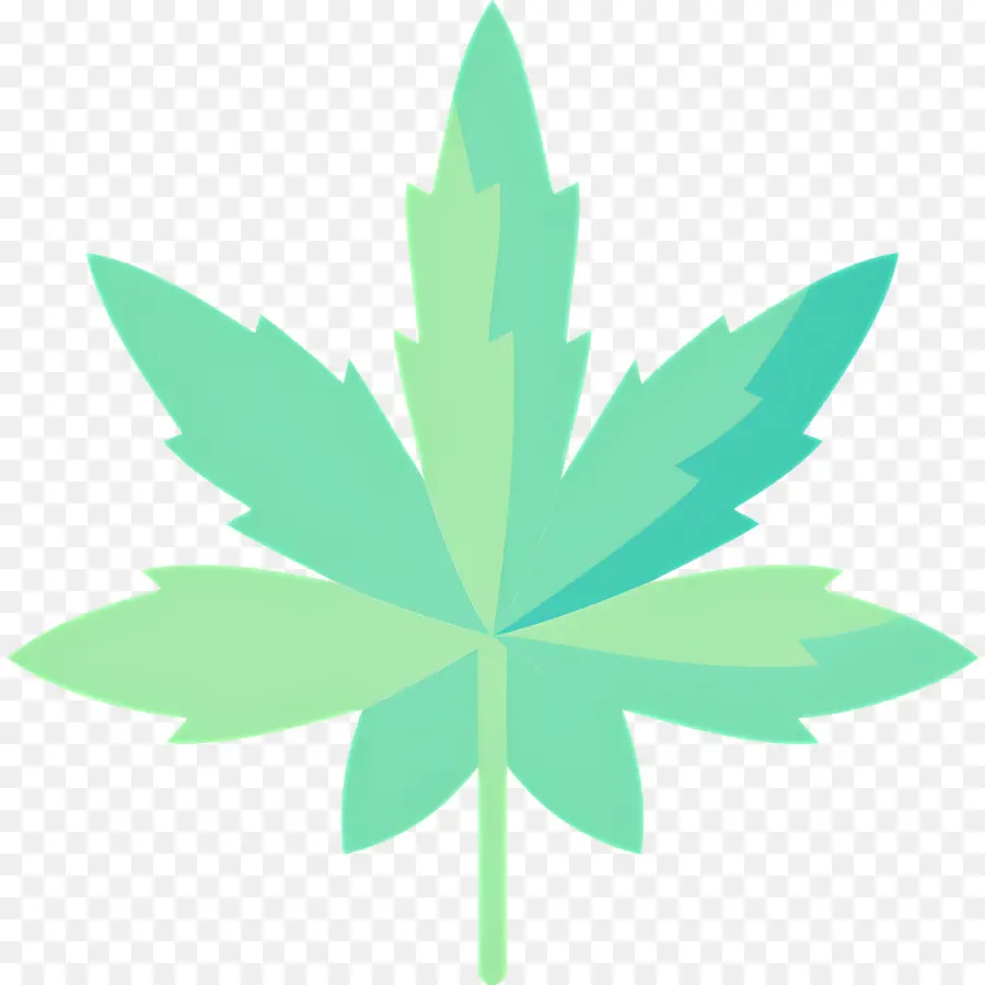 Feuille De Cannabis，Feuille PNG