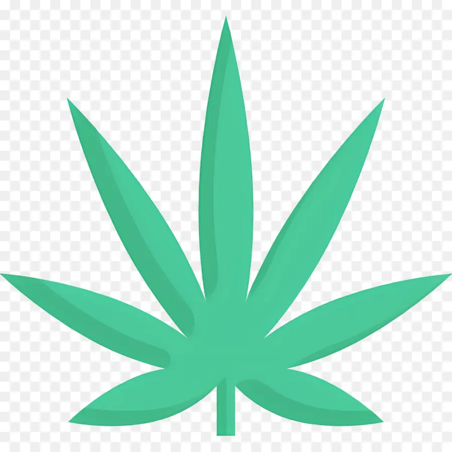 Feuille De Cannabis，Feuille PNG