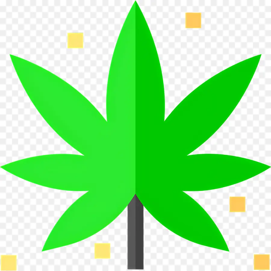 Feuille De Cannabis，Feuille PNG