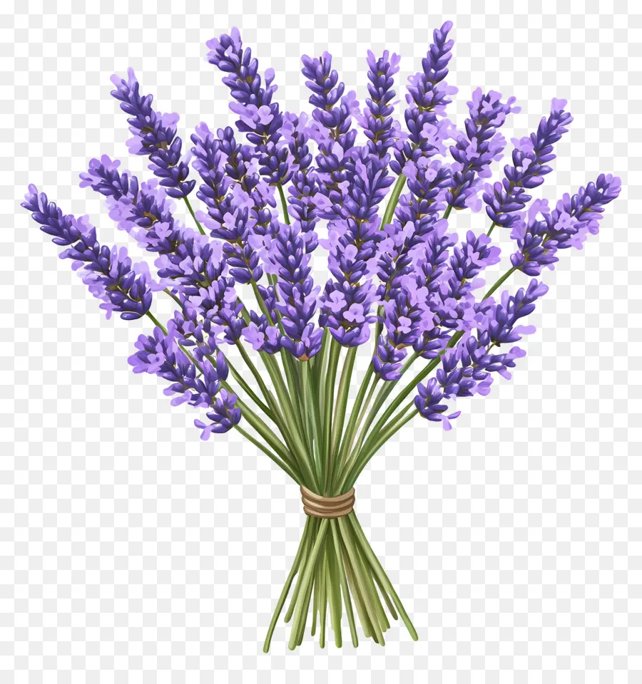 Bouquet De Lavande，Lavande PNG