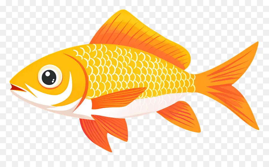 Poisson Animé，Poisson Bleu PNG