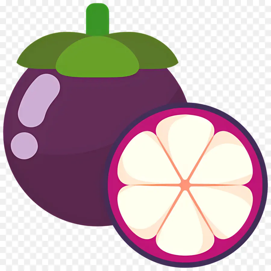 Mangoustan，Violet PNG