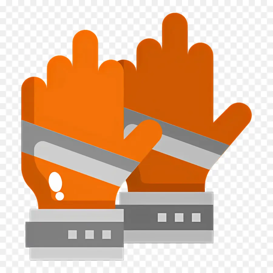 Gants，Gants Oranges PNG