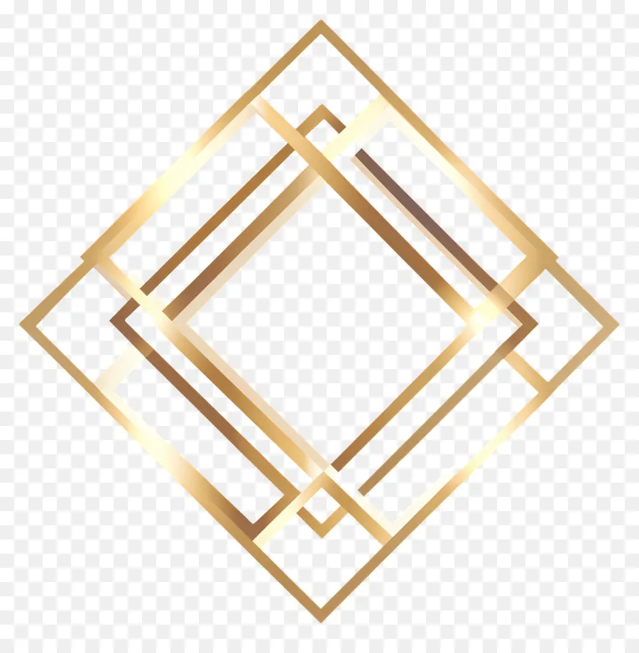 Ligne D'or，Diamant D'or PNG