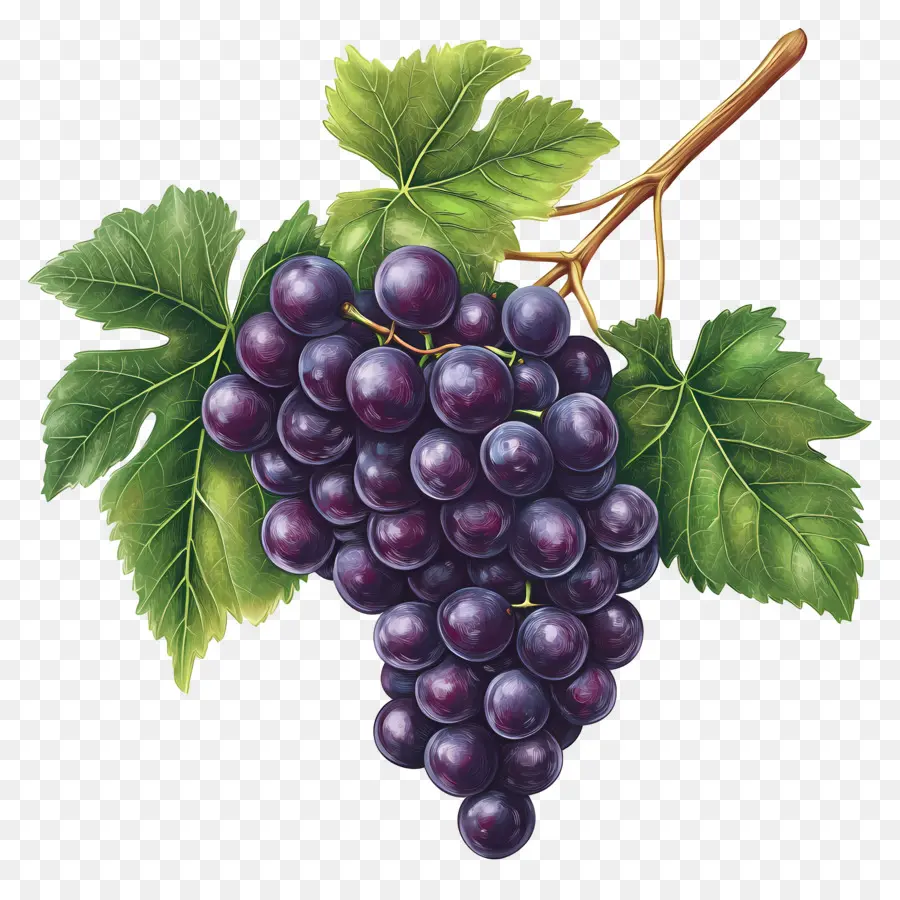 Grappe De Raisin，Raisins PNG