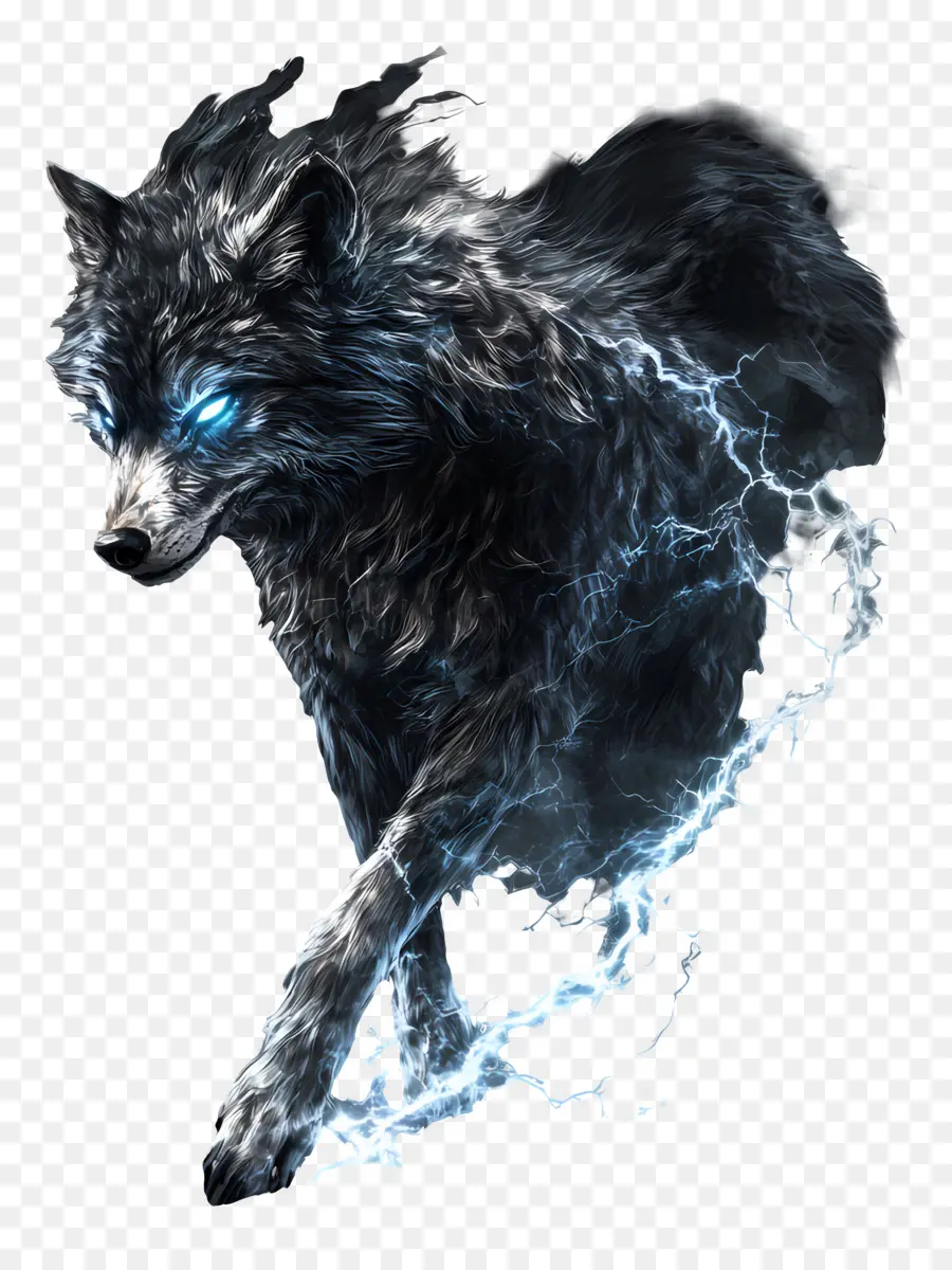 Loup Fantastique，Loup électrique PNG