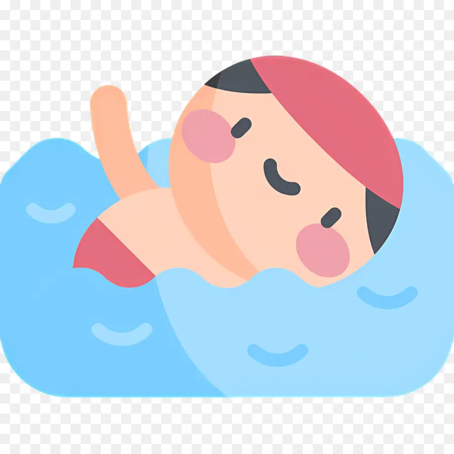 Nageur，Bonnet De Bain PNG