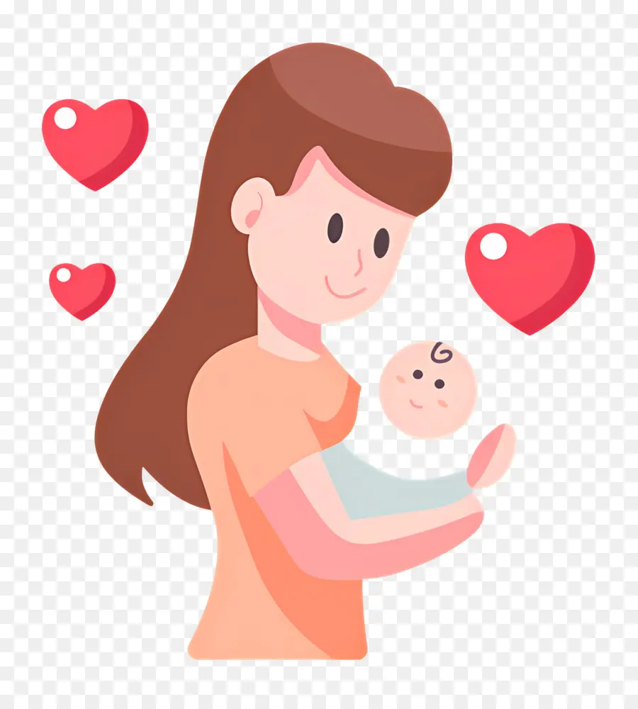 Mère Et Bébé，Mère PNG