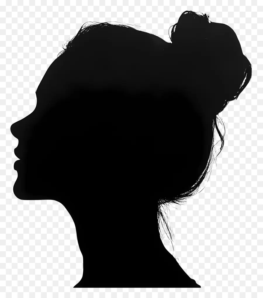 Silhouette Féminine，Silhouette De Femme PNG