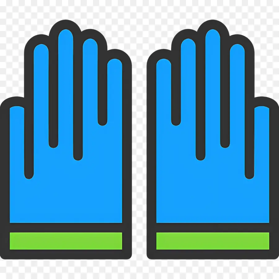 Gants，Gants Bleus PNG