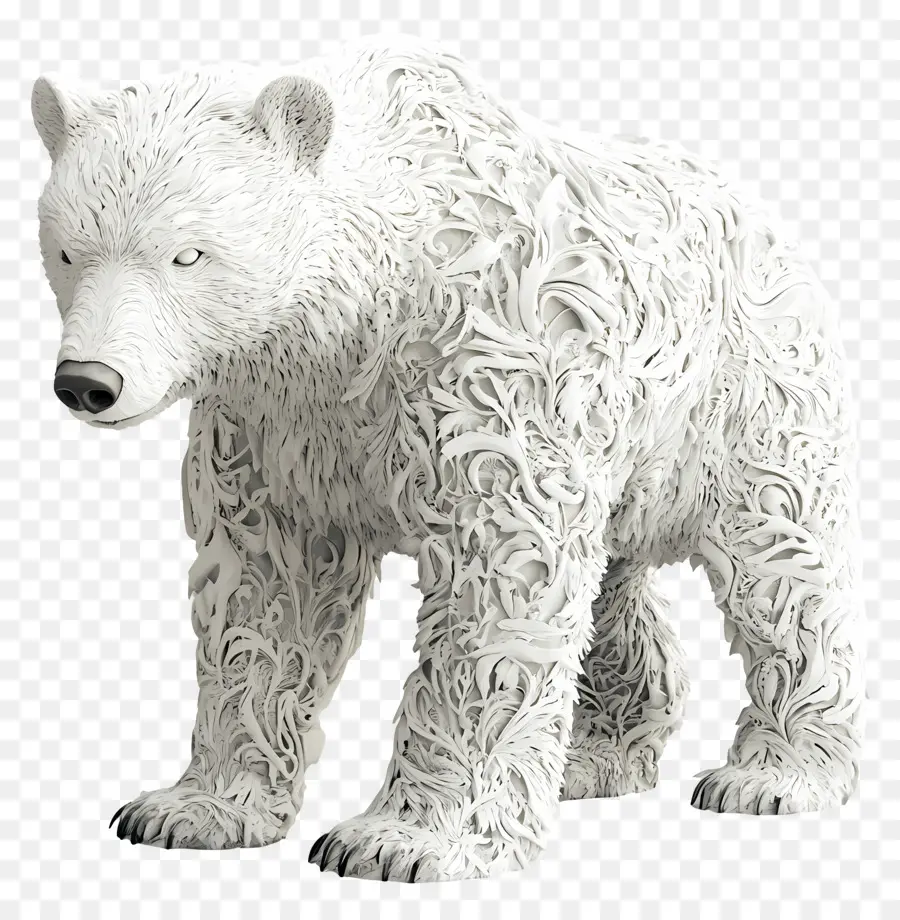 Ours De Glace，Ours Blanc PNG