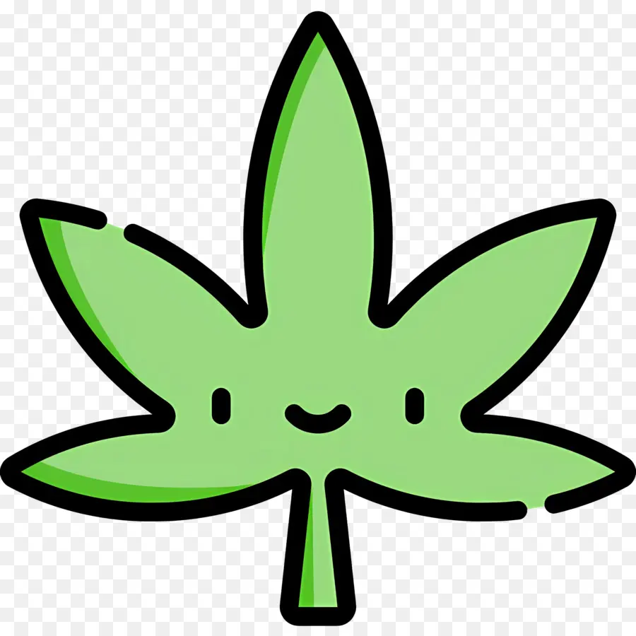 Feuille De Cannabis，Feuille Verte PNG