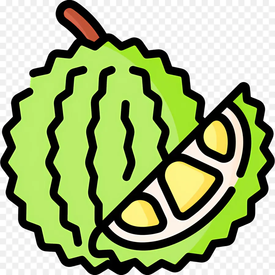 Durian，Vert PNG