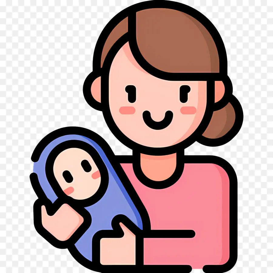 Mère Et Bébé，Mère PNG