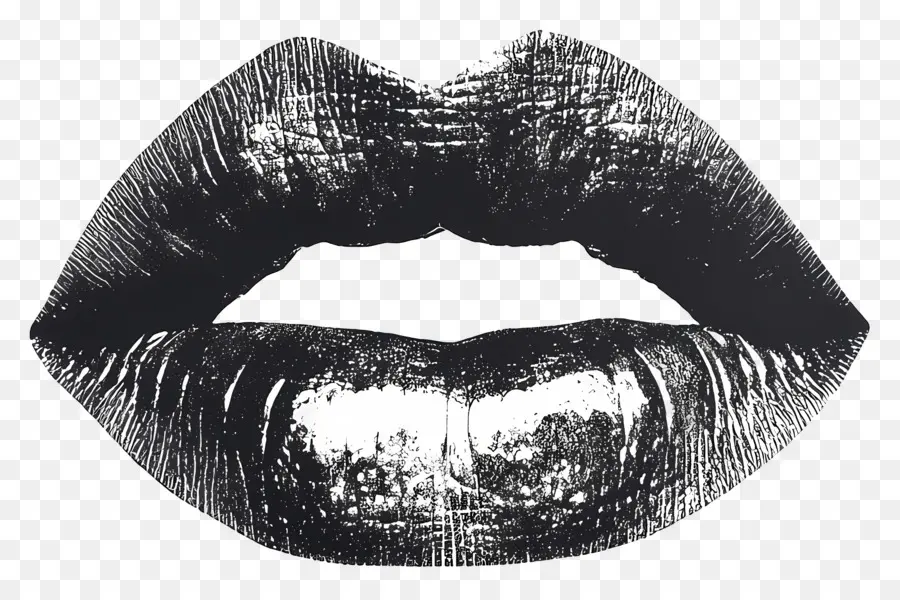 Tache De Baiser，Lèvres Noires PNG