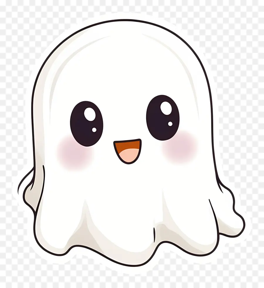 Fantôme Kawaii，Fantôme Mignon PNG