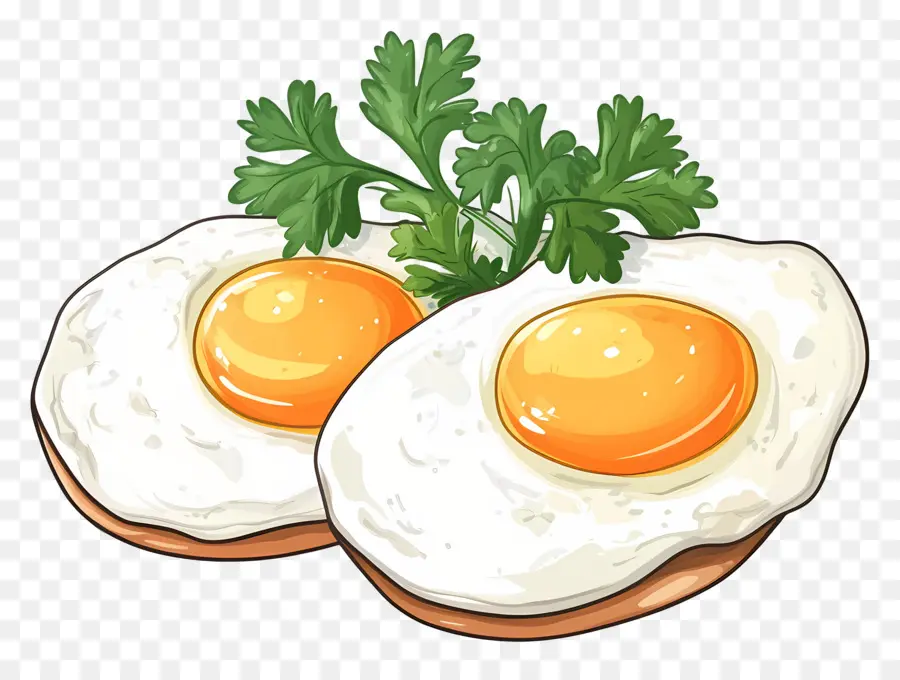 Oeufs Au Plat，Petit Déjeuner PNG