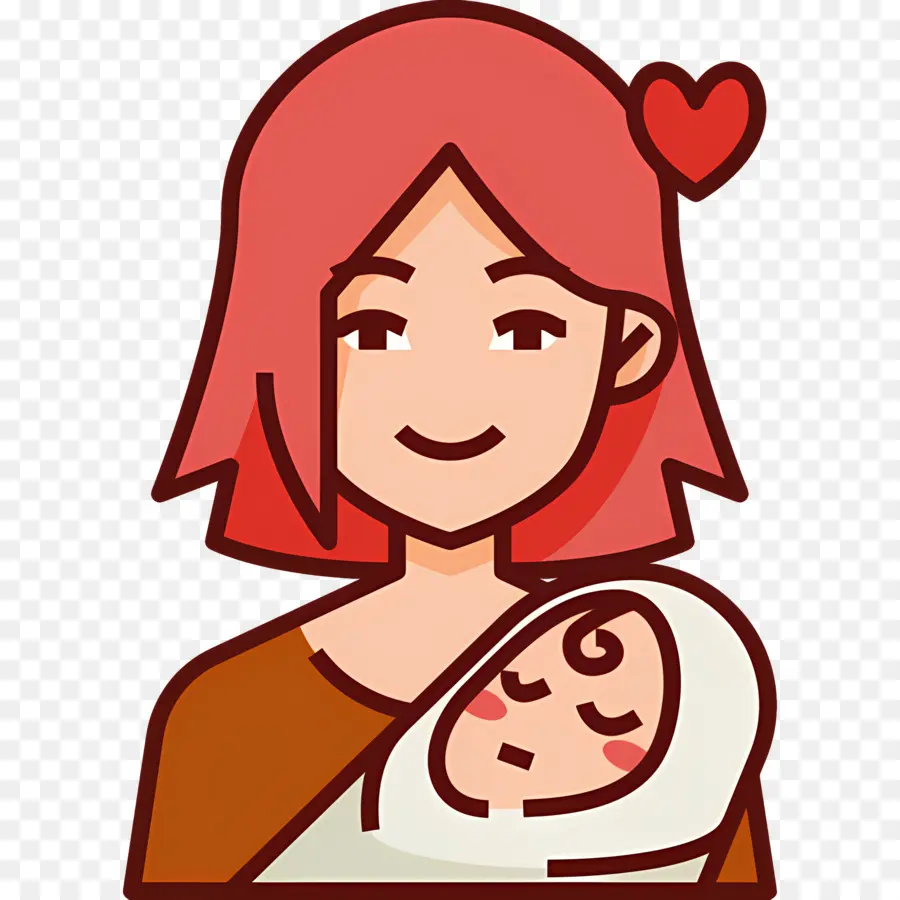 Mère Et Bébé，Amour PNG