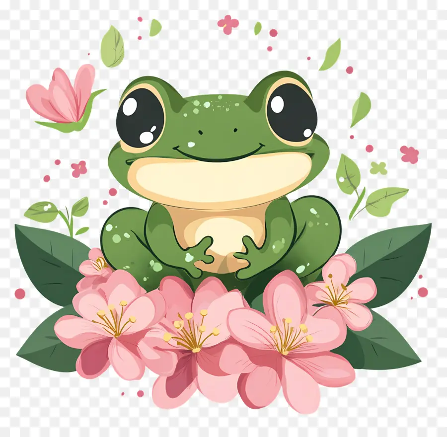 Grenouille Kawaii，Grenouille PNG