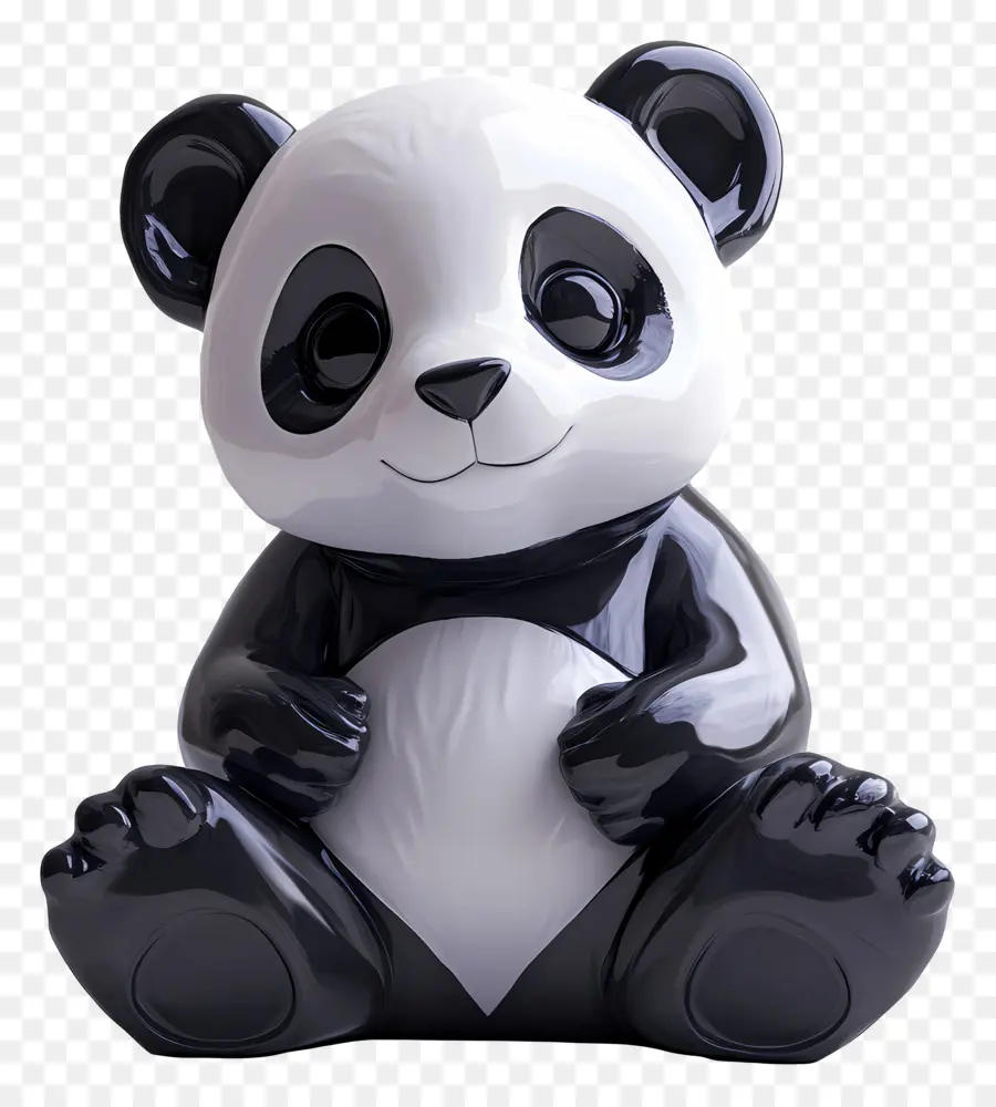 Ours Panda，Figurine Panda PNG