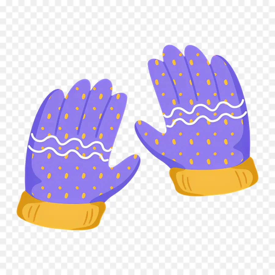 Gants，Gants Violets PNG