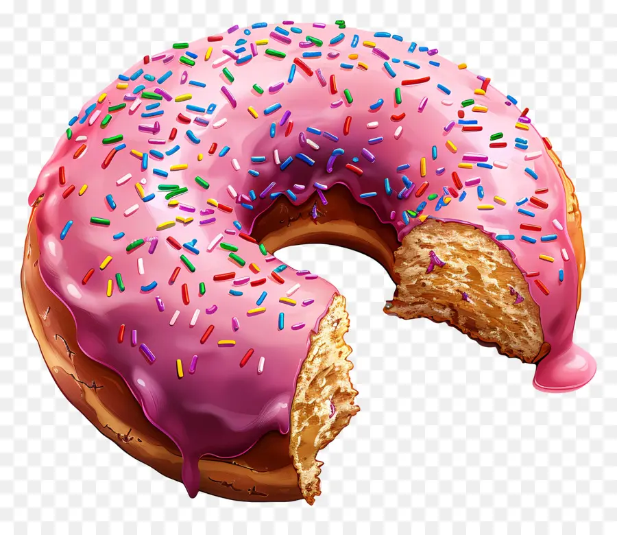 Beignet Animé，Donut PNG